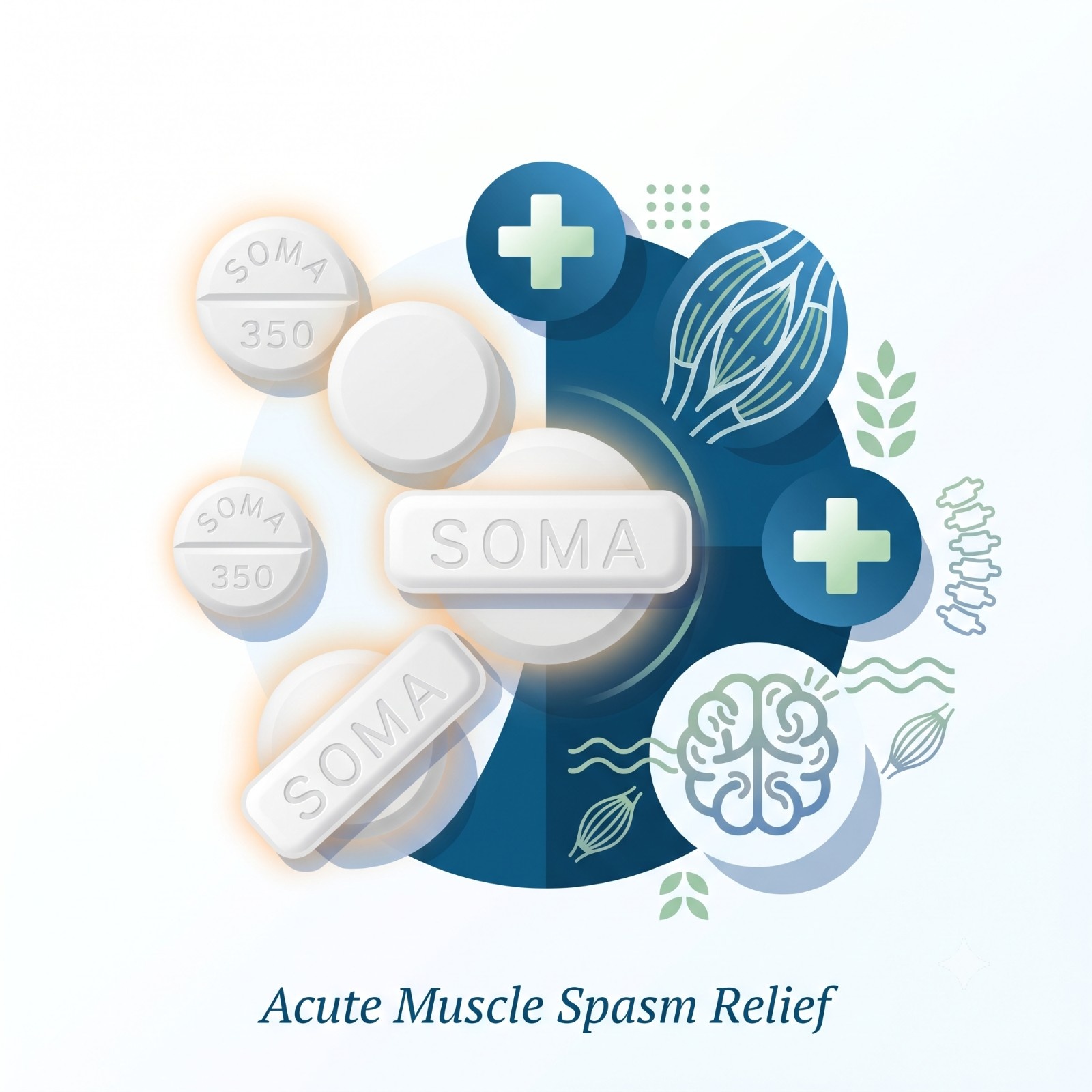 Soma medication guide - uses, side effects, dosage for acute muscle spasms