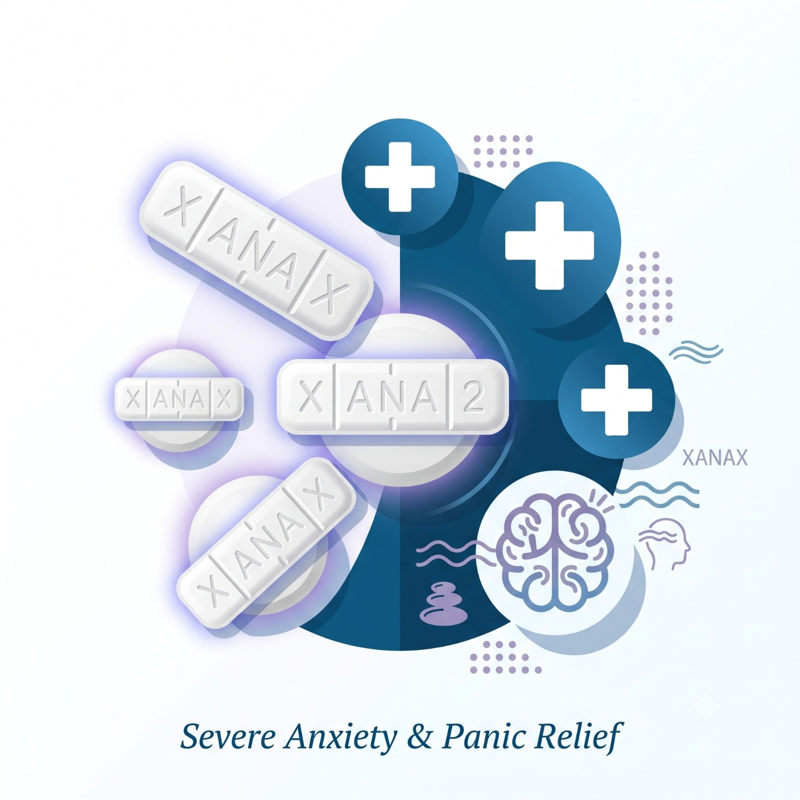 Xanax Bar 2mg medication guide - uses, side effects, dosage for severe anxiety and panic